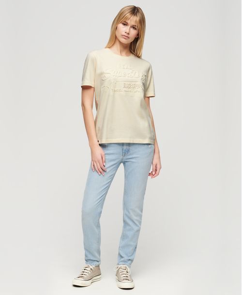 Camiseta Para Hombre Embossed Vl Relaxed