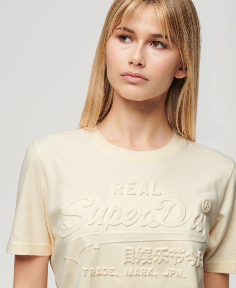 Camiseta-Manga-Corta-Para-Mujer-Embossed-Vl-Relaxed