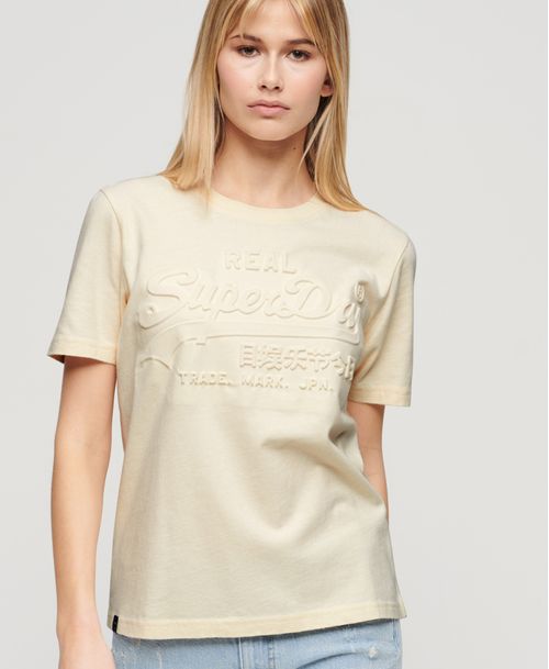 Camiseta Para Hombre Embossed Vl Relaxed