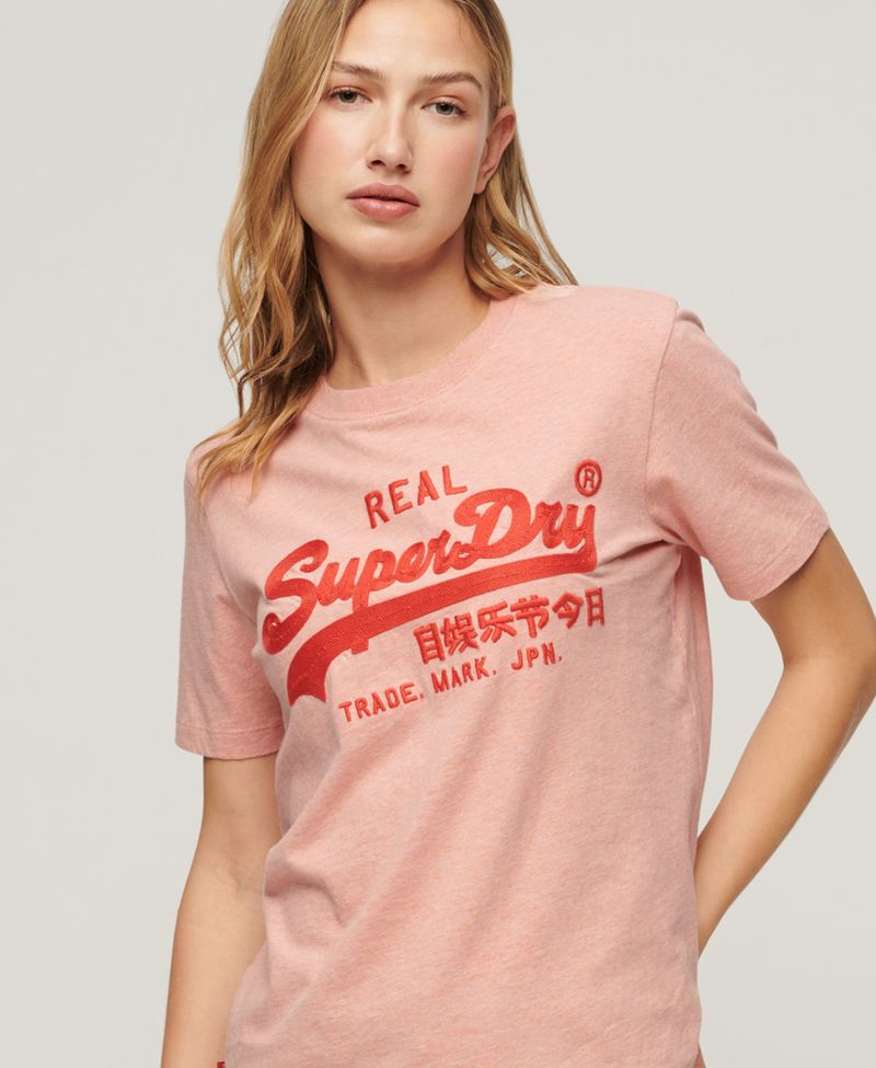 Camiseta-Manga-Corta-Para-Mujer-Embroidered-Vl-Relaxed