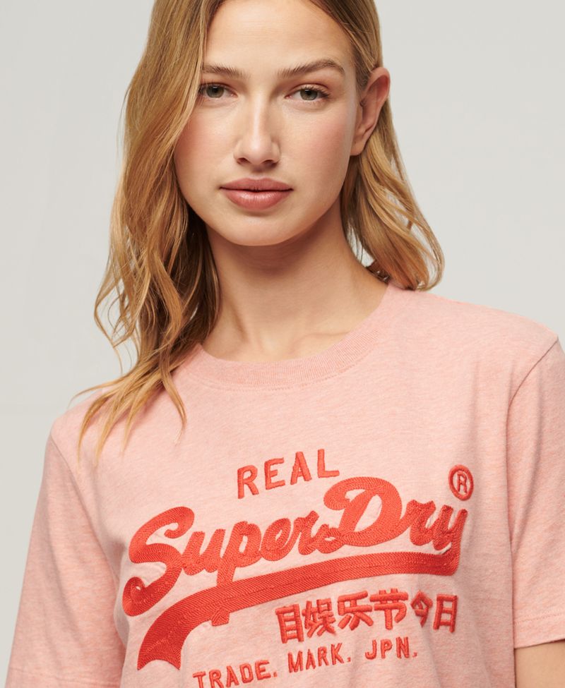 Camiseta-Manga-Corta-Para-Mujer-Embroidered-Vl-Relaxed