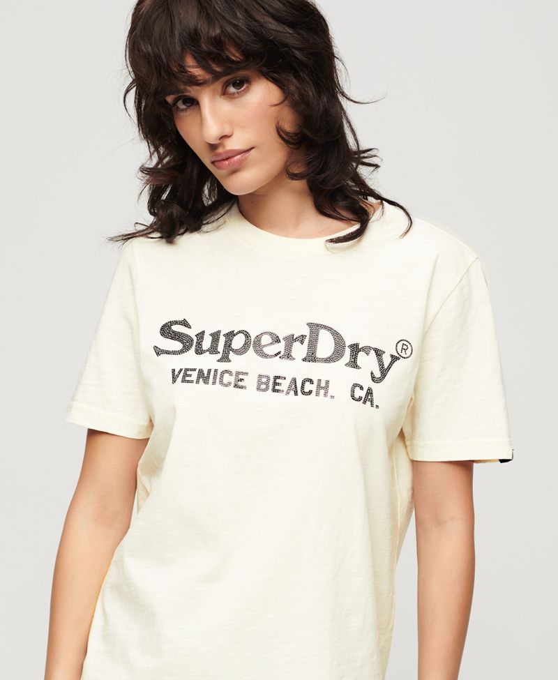 Camiseta-Manga-Corta-Para-Mujer-Metallic-Venue-Relaxed-Tee