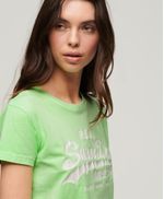Camiseta-Manga-Corta-Para-Mujer-Neon-Vl-Graphic-Fitted-Tee