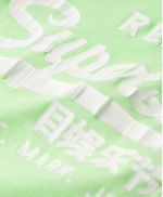 Camiseta-Manga-Corta-Para-Mujer-Neon-Vl-Graphic-Fitted-Tee