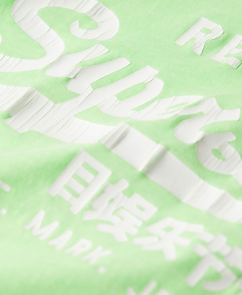Camiseta-Manga-Corta-Para-Mujer-Neon-Vl-Graphic-Fitted-Tee