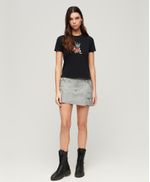 Camiseta-Manga-Corta-Para-Mujer-Tattoo-Embroidered-Fitted-Tee