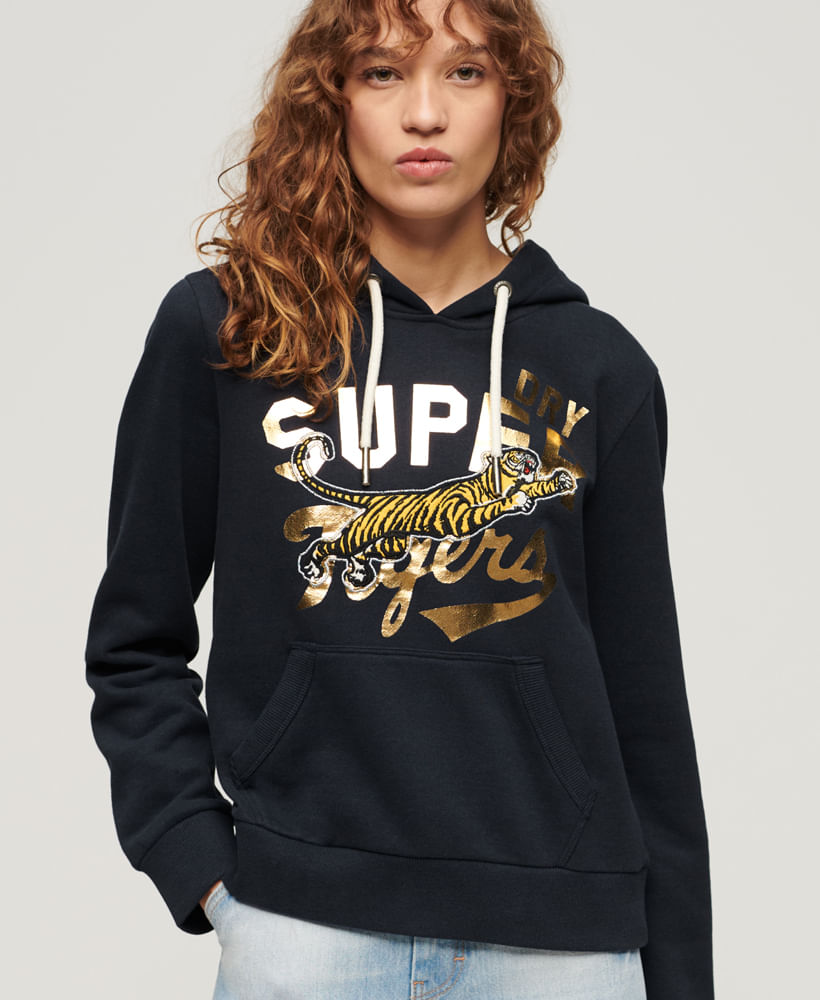 Buzo Cerrado Para Mujer Reworked Classics Graphic Buzos