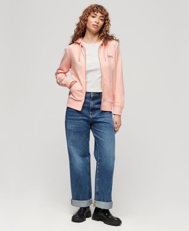 Buzo-Abierto-Para-Mujer-Essential-Logo-Ziphood-Ub