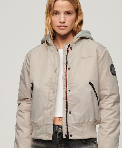 Chaqueta Rompe Vientos Para Mujer Bomber