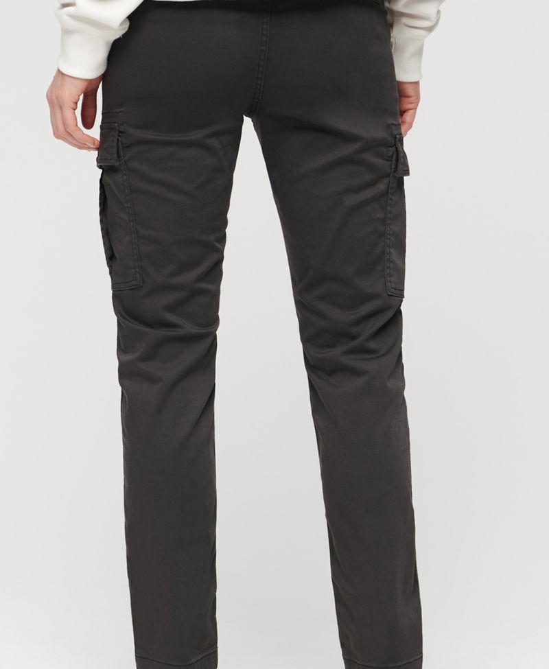 Pantalon-Cargo-Para-Mujer-Mid-Rise-Slim-Cargo