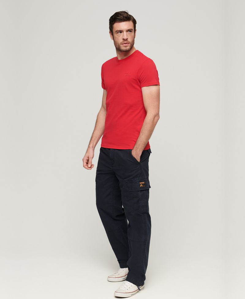 Camiseta-Manga-Corta-Para-Hombre-Vintage-Logo-Emb-Tee