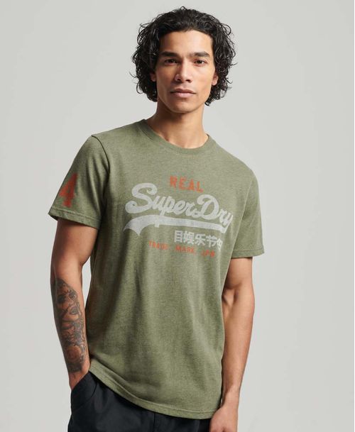 Camiseta Manga Corta Para Hombre Vintage Vl Classic Tee