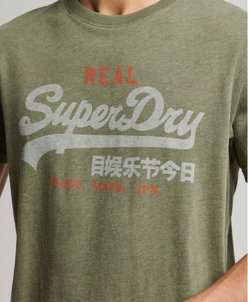 Camiseta Manga Corta Para Hombre Vintage Vl Classic Tee