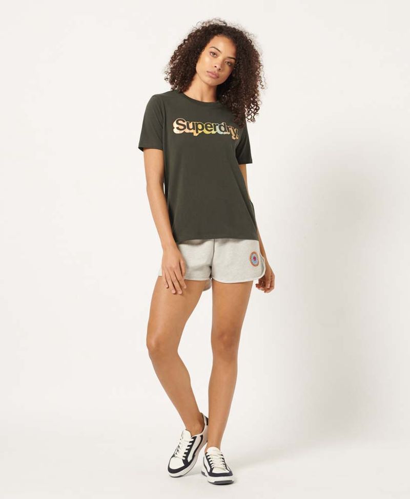 Camiseta-Manga-Corta-Para-Mujer-Vintage-Cl-Metallic-Tee