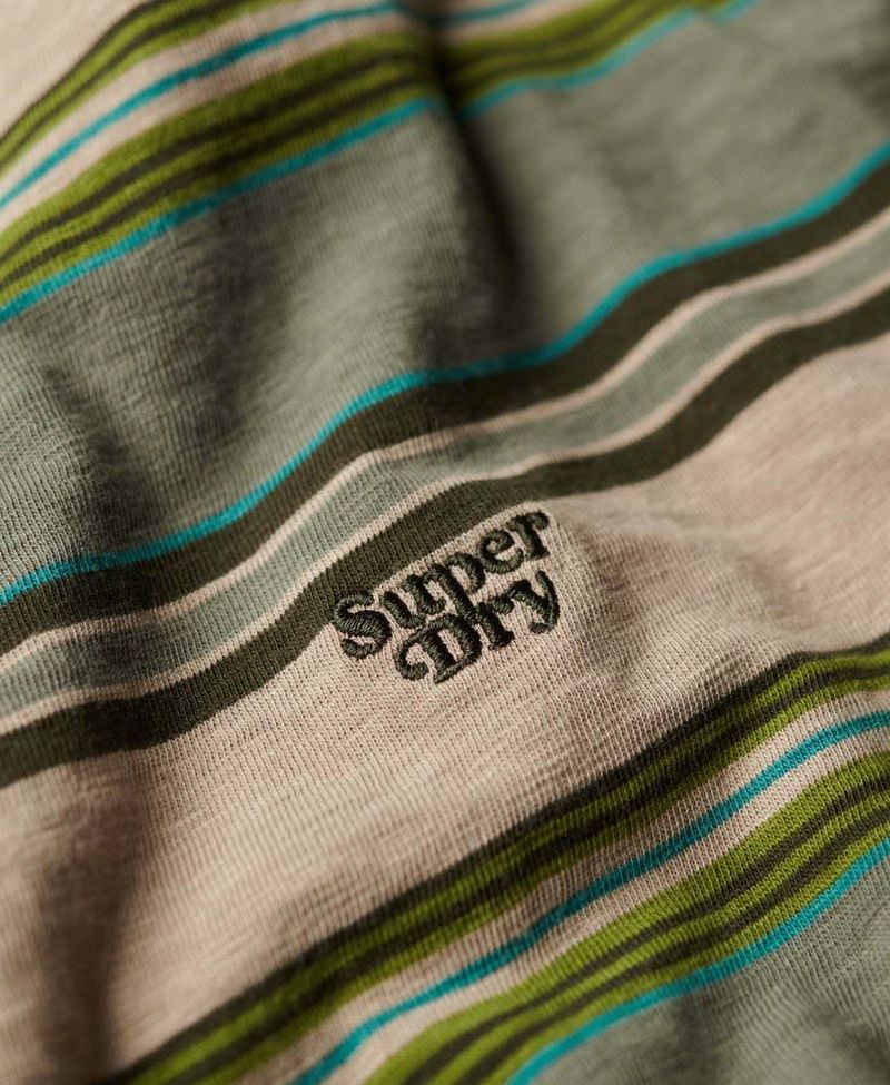 Camiseta-Manga-Corta-Para-Hombre-Relaxed-Fit-Stripe