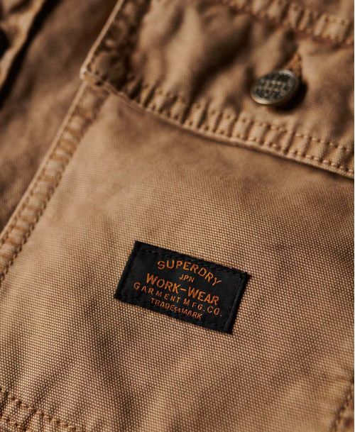 Camisa Manga Larga Para Hombre Canvas Workwear