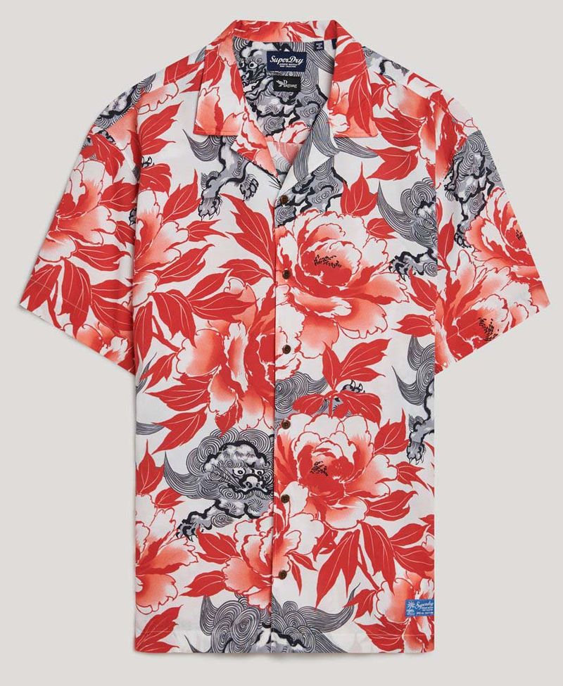 Camiseta-Manga-Corta-Para-Hombre-Hawaiian-Resort