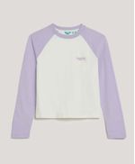 Camiseta-Manga-Larga-Para-Mujer-Essential-Logo-Baseball
