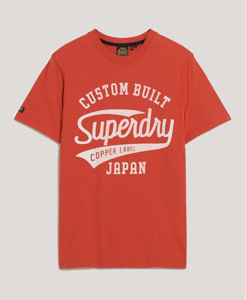 Camiseta Manga Corta Para Hombre Copper Label Script Tee