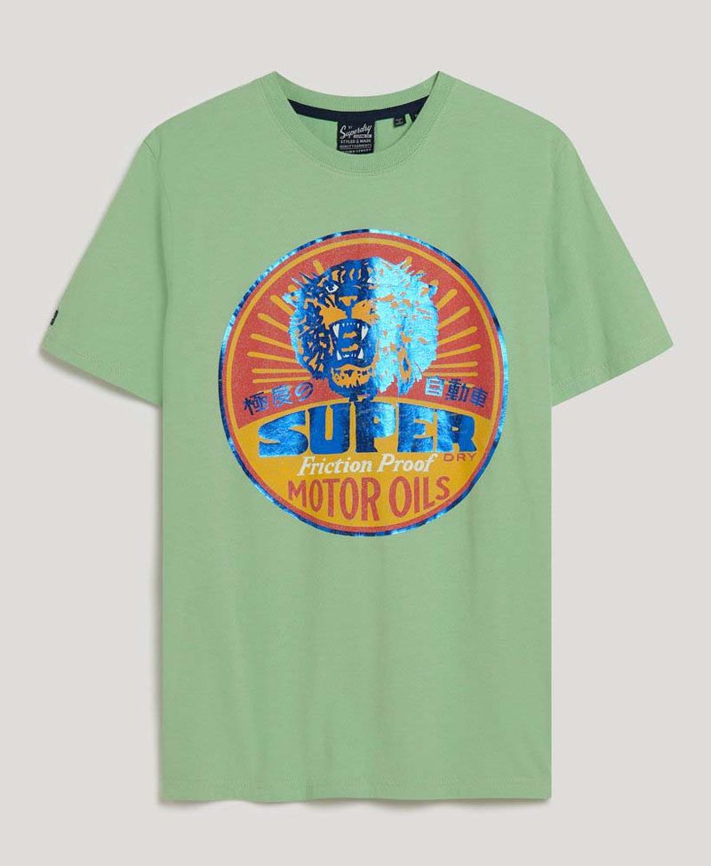 Camiseta-Manga-Corta-Para-Hombre-Gasoline-Workwear-Tee