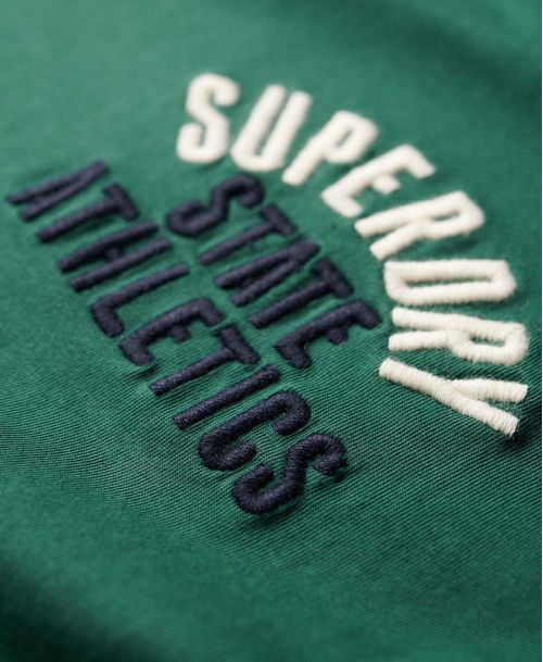 Camiseta Para Hombre Emb Superstate Ath Logo Tee