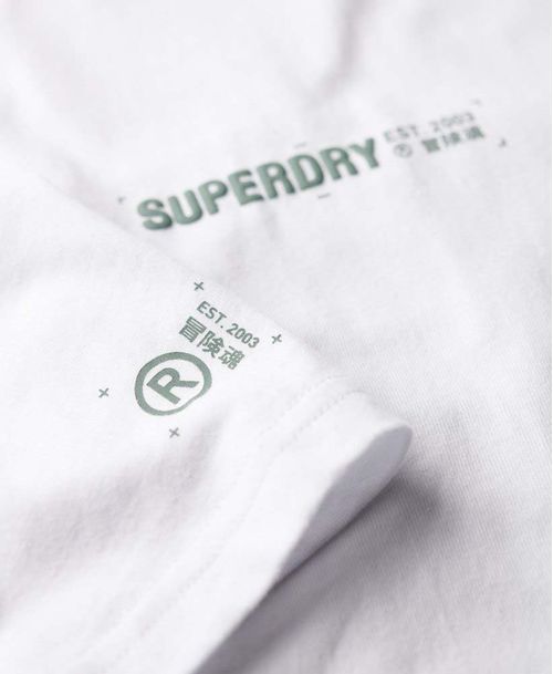 Camiseta Manga Corta Para Hombre Utility Sport Logo Loose Tee