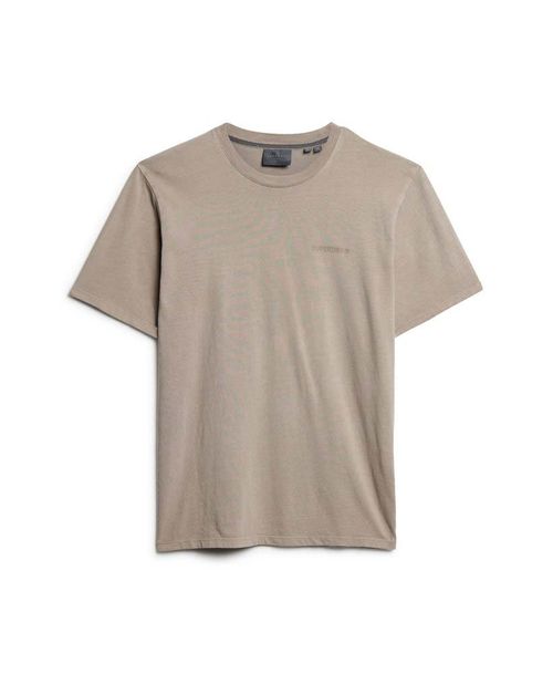 Camiseta Manga Corta Para Hombre Overdyed Logo Loose Tee