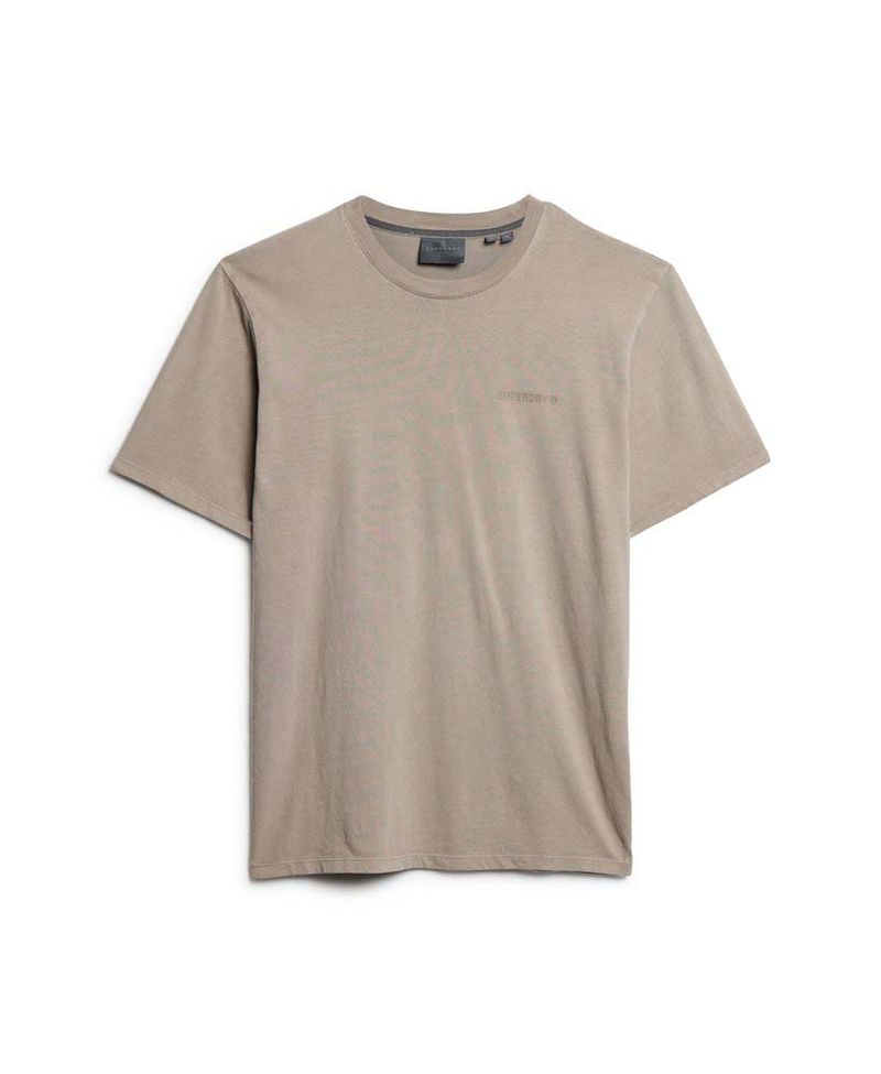 Camiseta-Manga-Corta-Para-Hombre-Overdyed-Logo-Loose-Tee