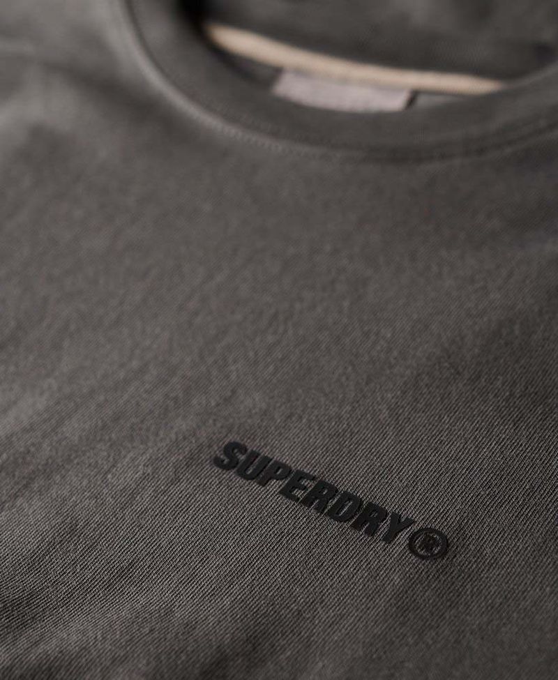 Camiseta-Manga-Corta-Para-Hombre-Overdyed-Logo-Loose-Tee