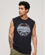Camiseta-Para-Hombre-Rock-Graphic-Band-Tank