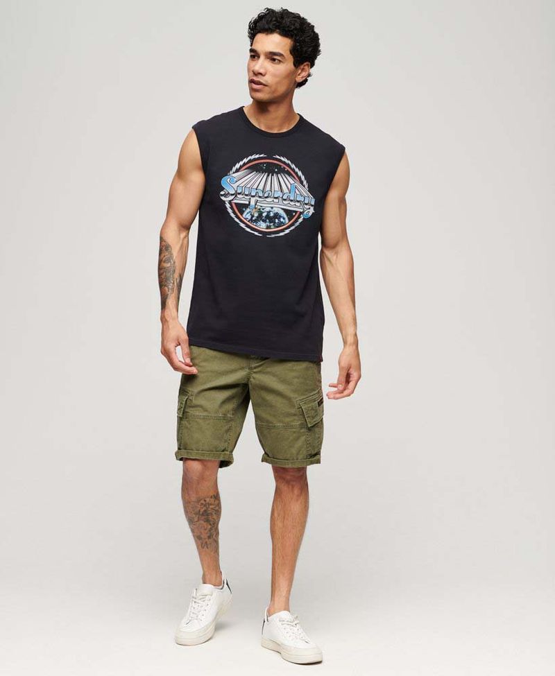 Camiseta-Para-Hombre-Rock-Graphic-Band-Tank