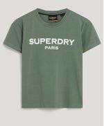 Camiseta-Manga-Corta-Para-Mujer-Sport-Luxe-Graphic-Fitted-Tee