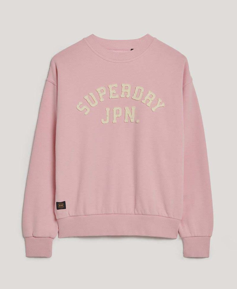 Buzo-Cerrado-Para-Mujer-Applique-Athletic-Loose-Sweat