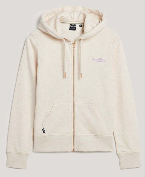 Buzo Abierto Para Mujer Essential Logo Ziphood Ub