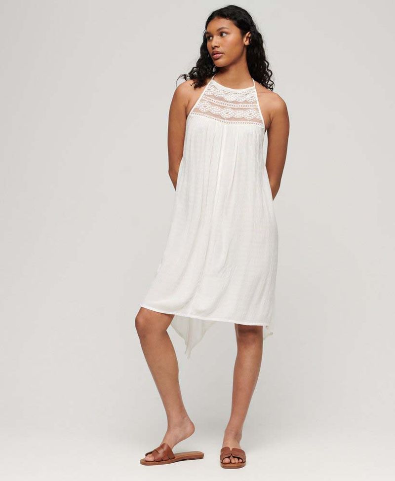 Vestido-Corto-Para-Mujer-Ibiza-Halter-Midi