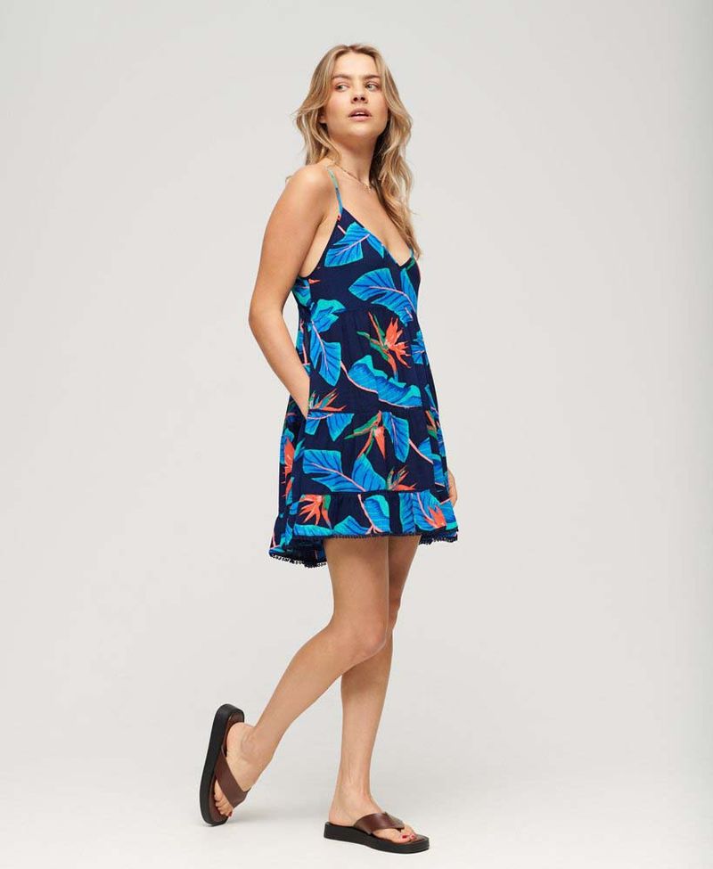 Vestido-Corto-Para-Mujer-Mini-Cami-Beach