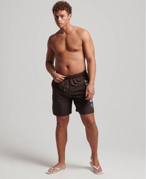 Pantaloneta Larga Para Hombre Code Applque 19Inch