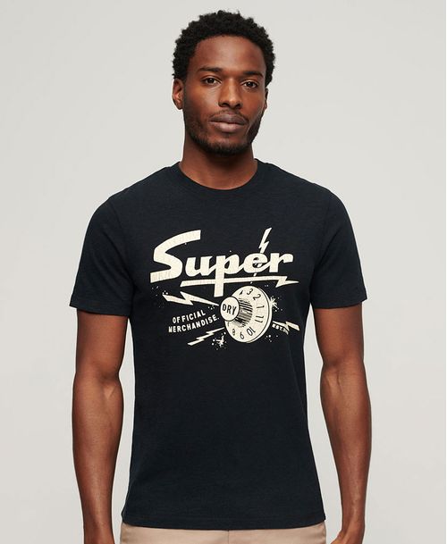 Camiseta Para Hombre Retro Rocker Graphic