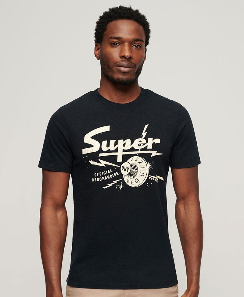 Camiseta-Para-Hombre-Retro-Rocker-Graphic