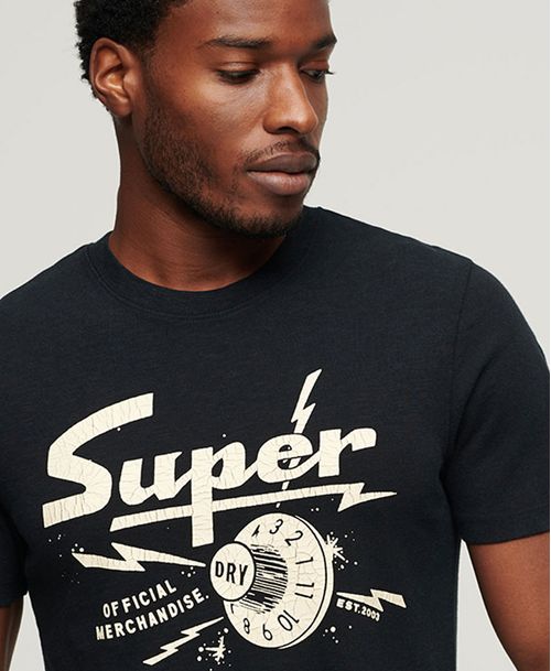 Camiseta Para Hombre Retro Rocker Graphic