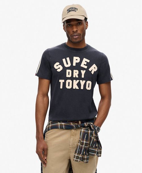 Camiseta Manga Corta Para Hombre Vintage Athletic Str Tee
