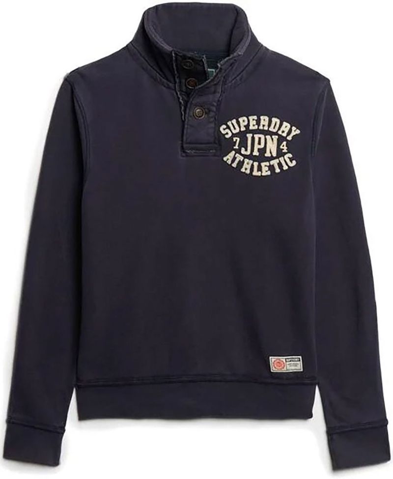 Buzo-Cerrado-Para-Hombre-Vintage-Athletic-Henley-