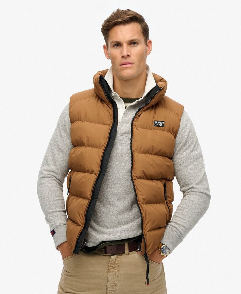 Chaleco-Para-Hombre-Sports-Puffer-Gilet-