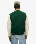 Chaqueta-Casual-Para-Hombre-Varsity-Wool-Bomber-