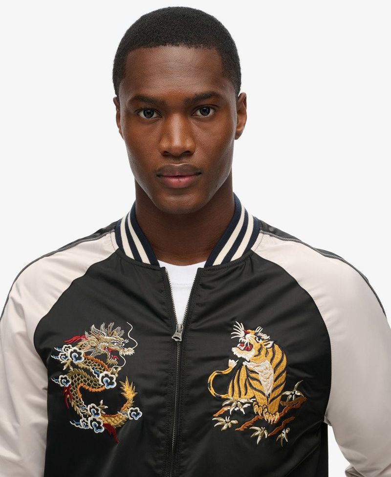 Chaqueta-Casual-Para-Hombre-Suikajan-Embroidered-Bomber-
