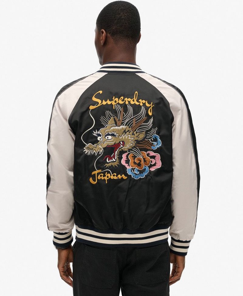 Chaqueta-Casual-Para-Hombre-Suikajan-Embroidered-Bomber-