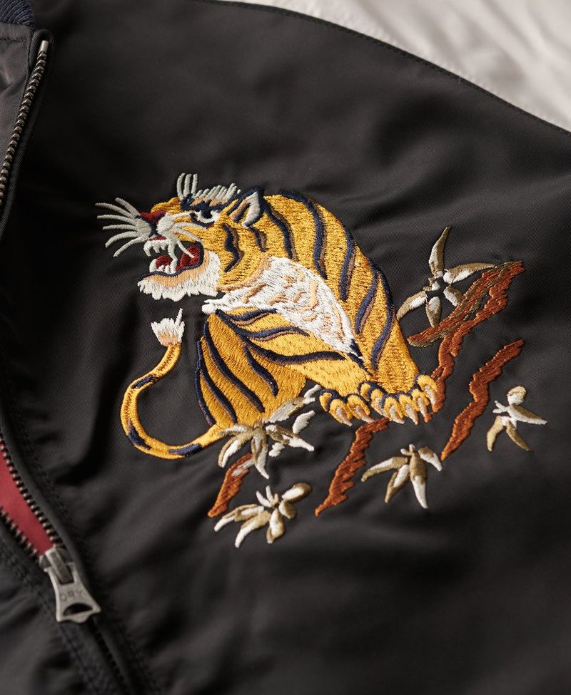 Chaqueta-Casual-Para-Hombre-Suikajan-Embroidered-Bomber-