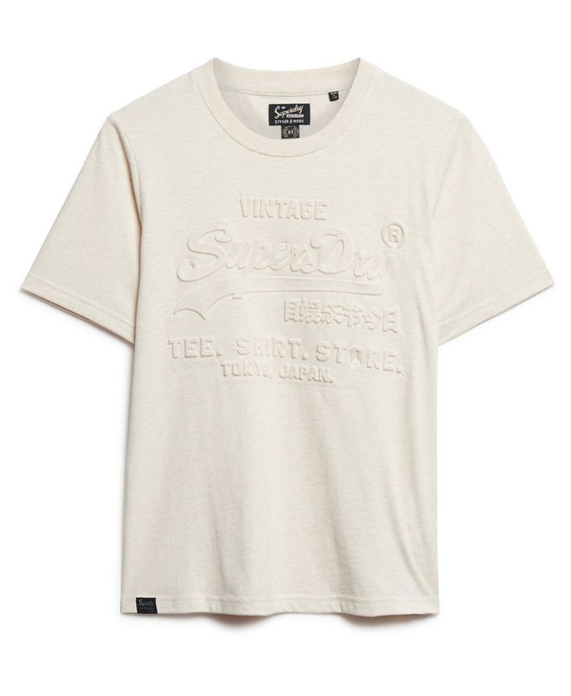 Camiseta-Manga-Corta-Para-Mujer-Embossed-Vl-Relaxed-