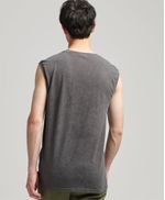 Camiseta-Manga-Sisa-Para-Hombre-Vintage-Record-Label-Vest
