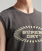 Camiseta-Manga-Sisa-Para-Hombre-Vintage-Record-Label-Vest
